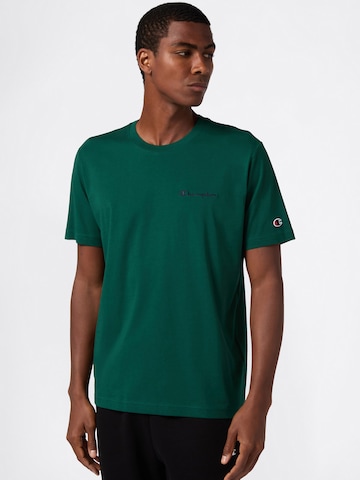 Champion Authentic Athletic Apparel Koszulka w kolorze zielony: przód