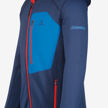 Schöffel Athletic Fleece Jacket 'Bieltal' in Blue