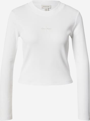 Calvin Klein Jeans Paita värissä valkoinen: etupuoli