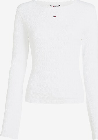 Tommy Jeans Shirt 'Essential' in White: front