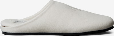 Naminės šlepetės iš Calvin Klein, spalva – dramblio kaulo, Prekių apžvalga