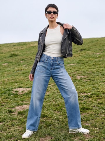 Wide Leg Jean M.O.D MIRACLE OF DENIM en bleu