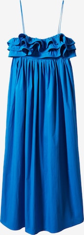 Robe 'Miel' MANGO en bleu : devant