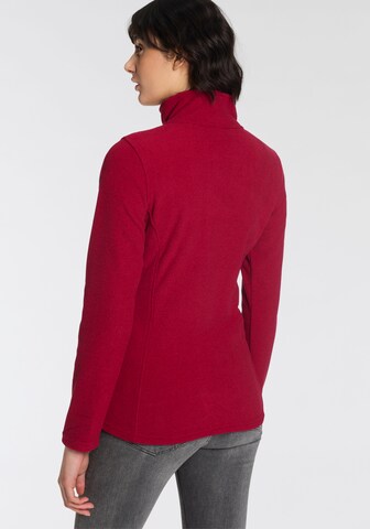 KILLTEC Athletic Fleece Jacket in Red