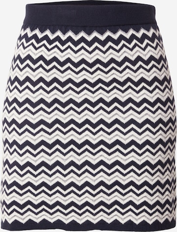 ABOUT YOU Skirt 'Pearl' in Blue: front