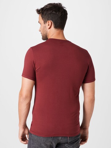 T-Shirt 'Crewneck Graphic' LEVI'S ® en rouge