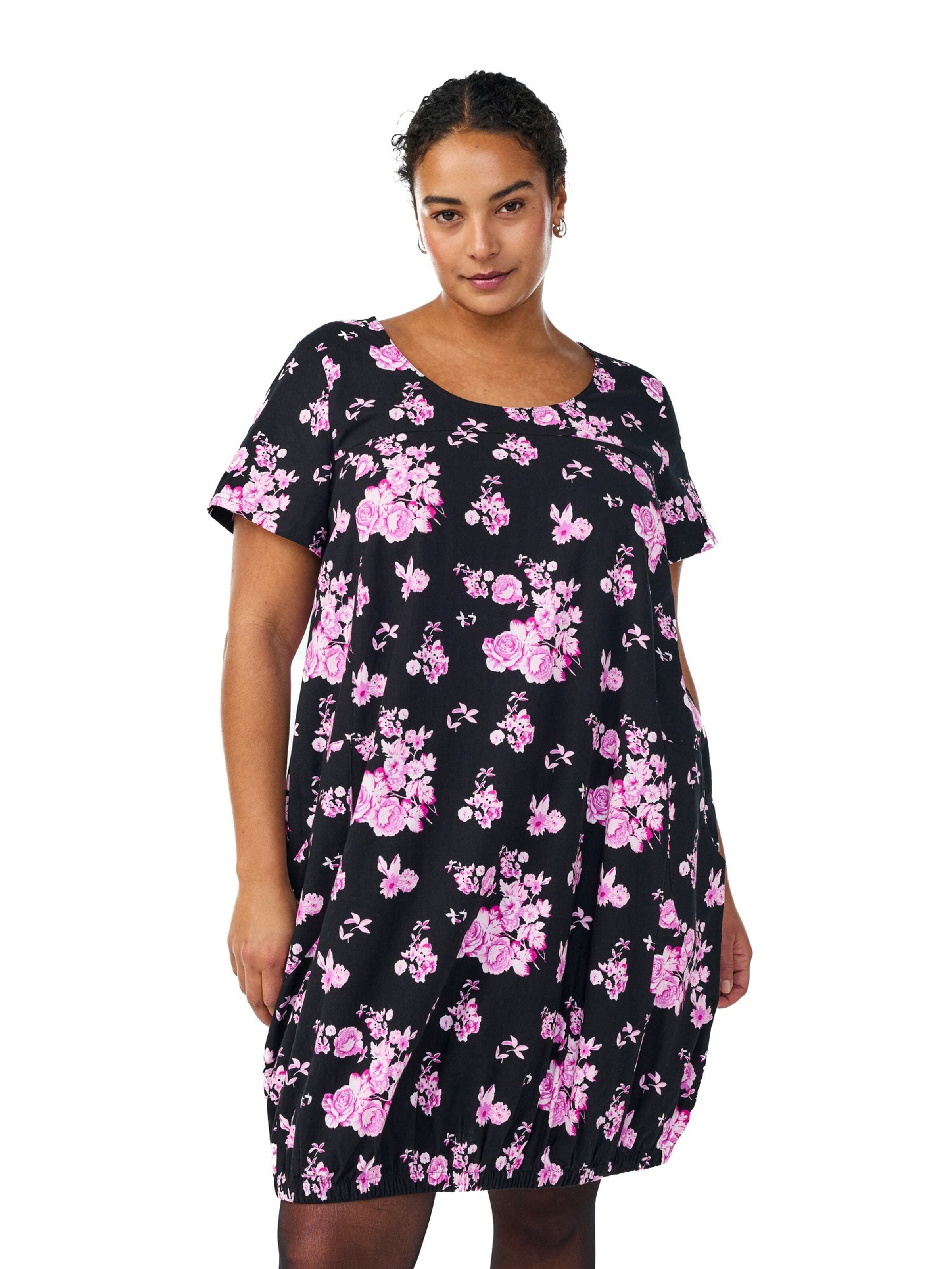 Zizzi Kleid 'Jeasy' in Schwarz