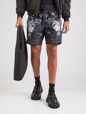 regular Pantaloni di Versace Jeans Couture in nero: frontale