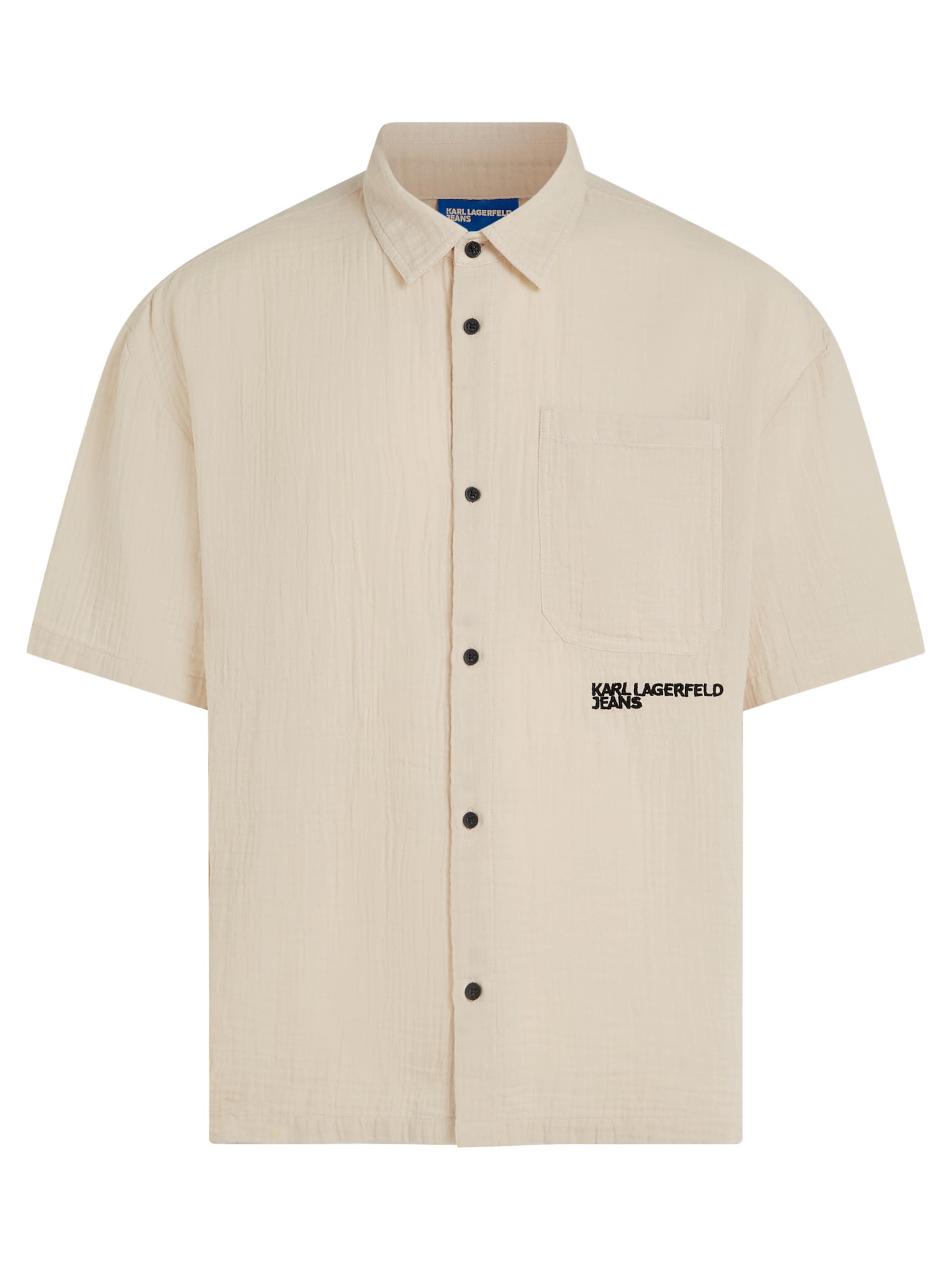 KARL LAGERFELD JEANS Comfort Fit Paita värissä beige: etupuoli
