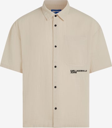 KARL LAGERFELD JEANS Comfort Fit Paita värissä beige: etupuoli