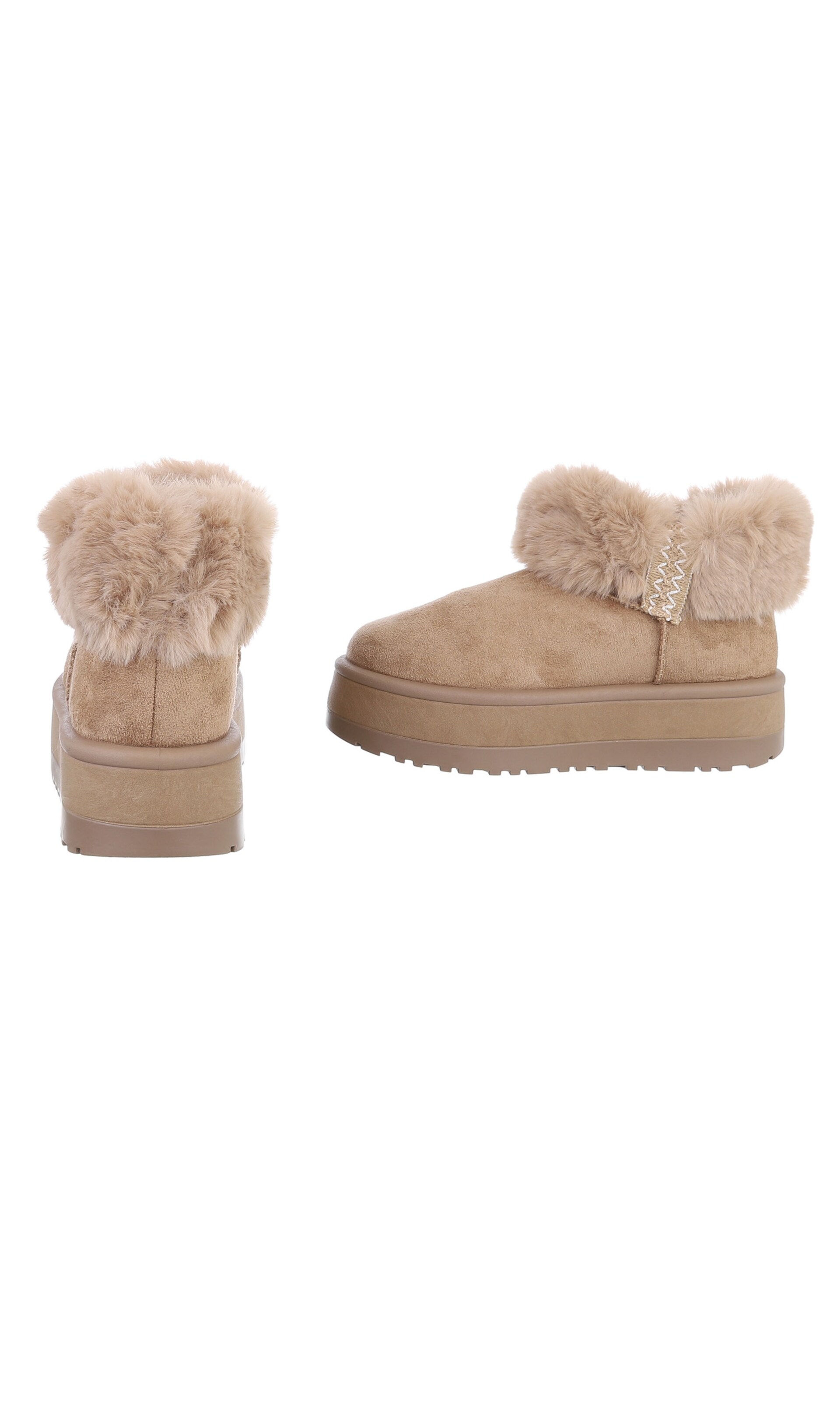 Ital-Design Snow Boots in Brown