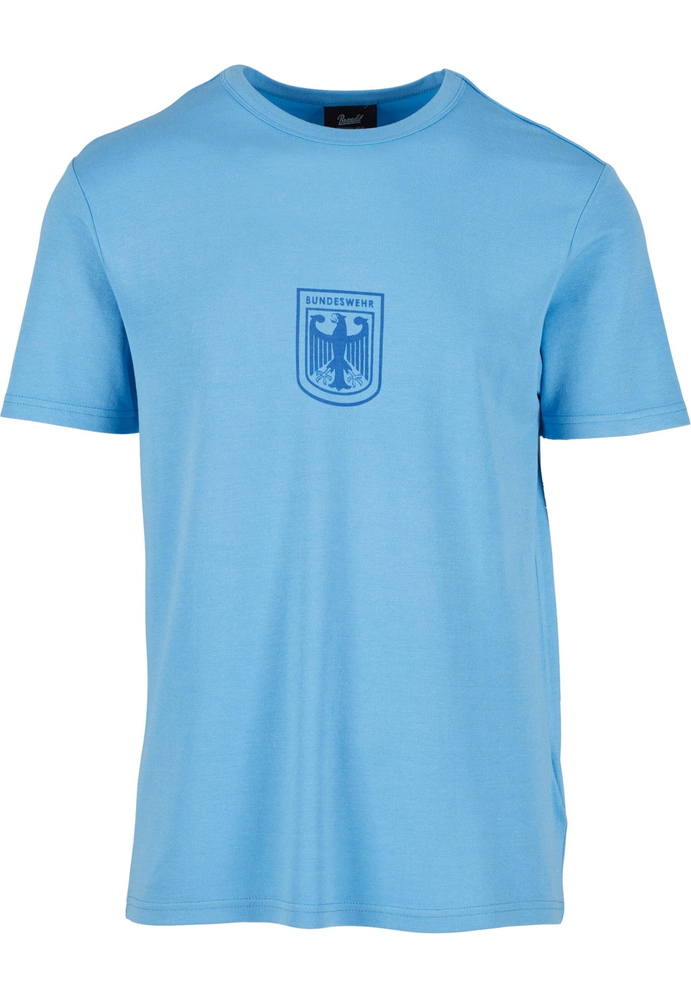 Brandit Shirt ' ' in Blue: front