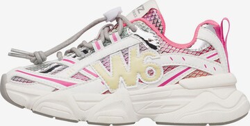 W6YZ Trainers 'LUCKY-J.' in White: front