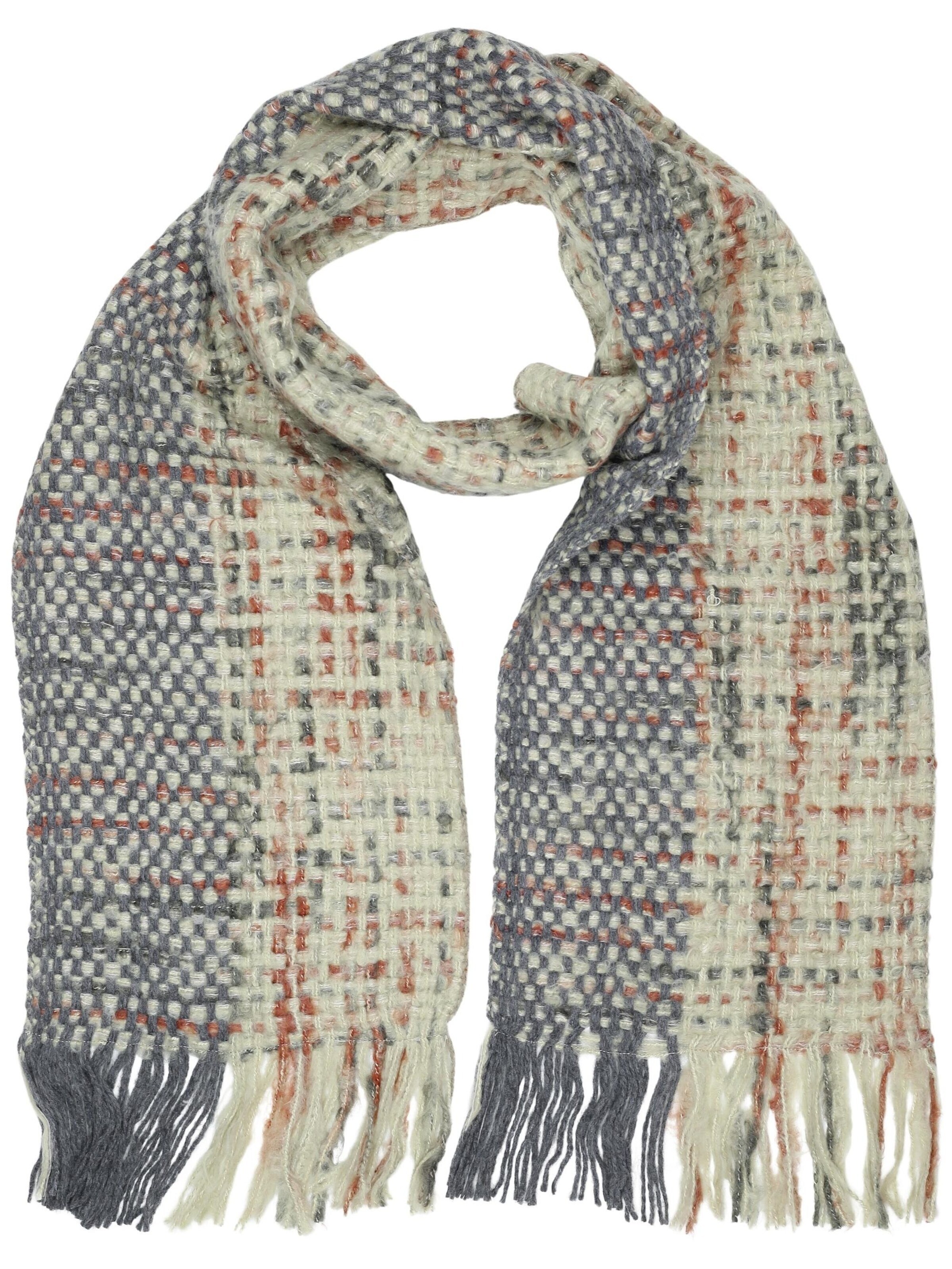 COLLEZIONE ALESSANDRO Scarf 'Tscherpa' in Beige: front
