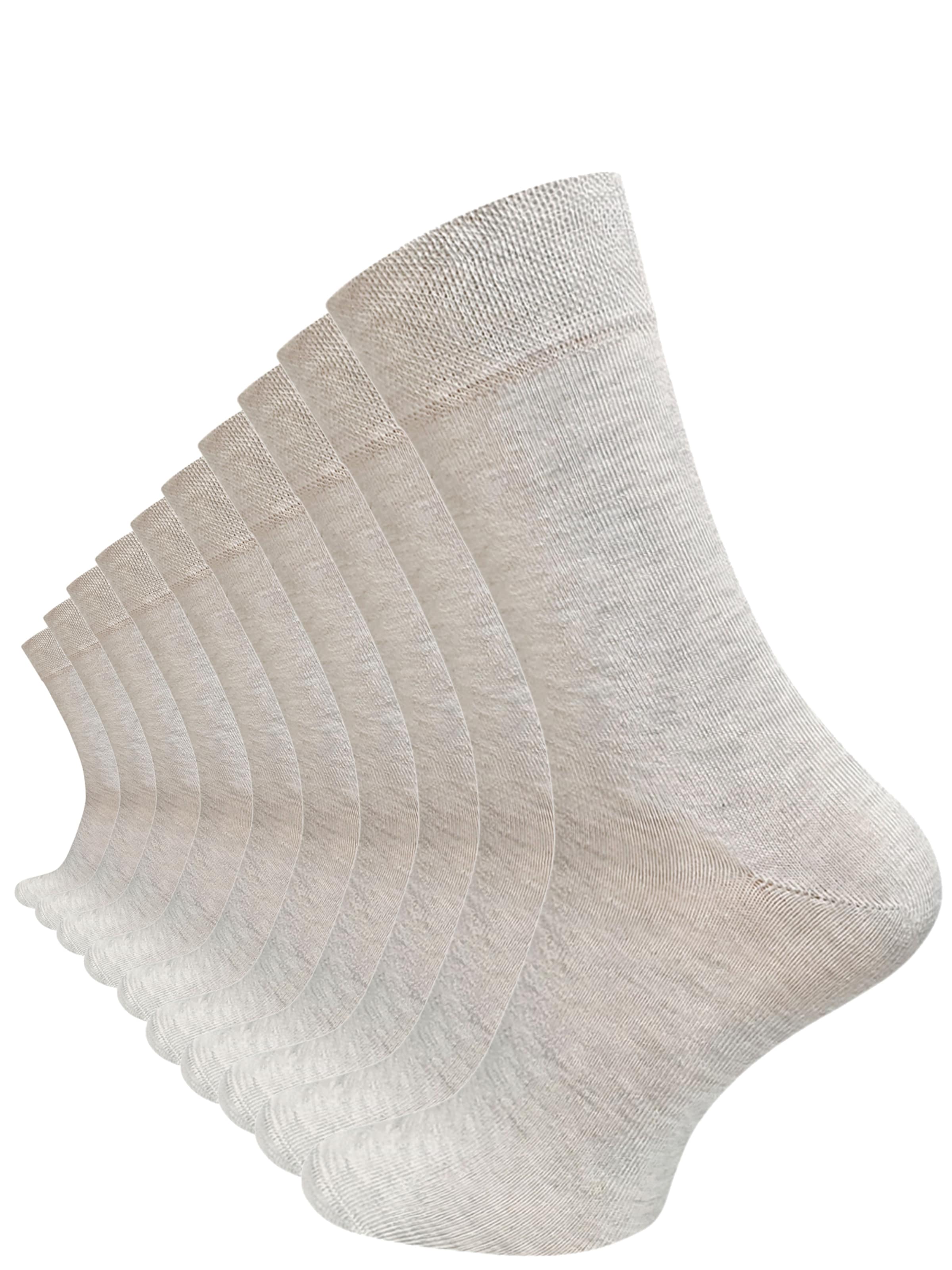 Cotton Prime Socken in Beige: Vorderseite