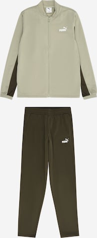 Tuta da jogging di PUMA in verde: frontale