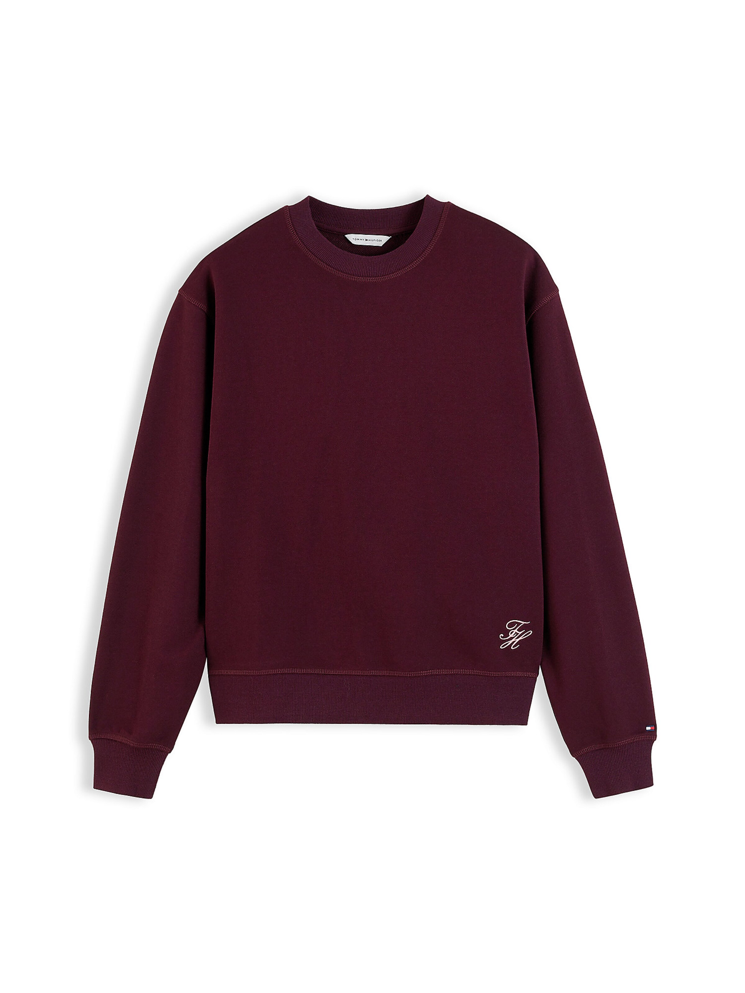 TOMMY HILFIGER Sweatshirt in Rot: Vorderseite