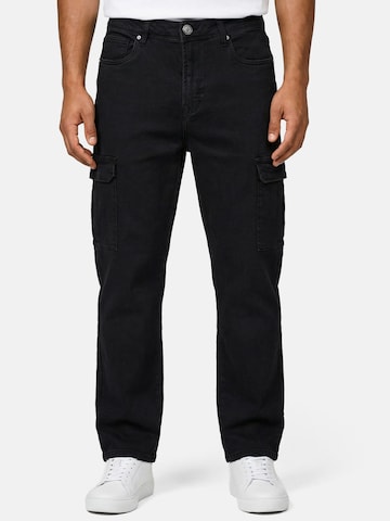 Regular Jeans cargo 'A112' Tazzio en noir