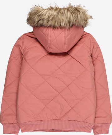 Abercrombie & Fitch Зимняя куртка в Ярко-розовый