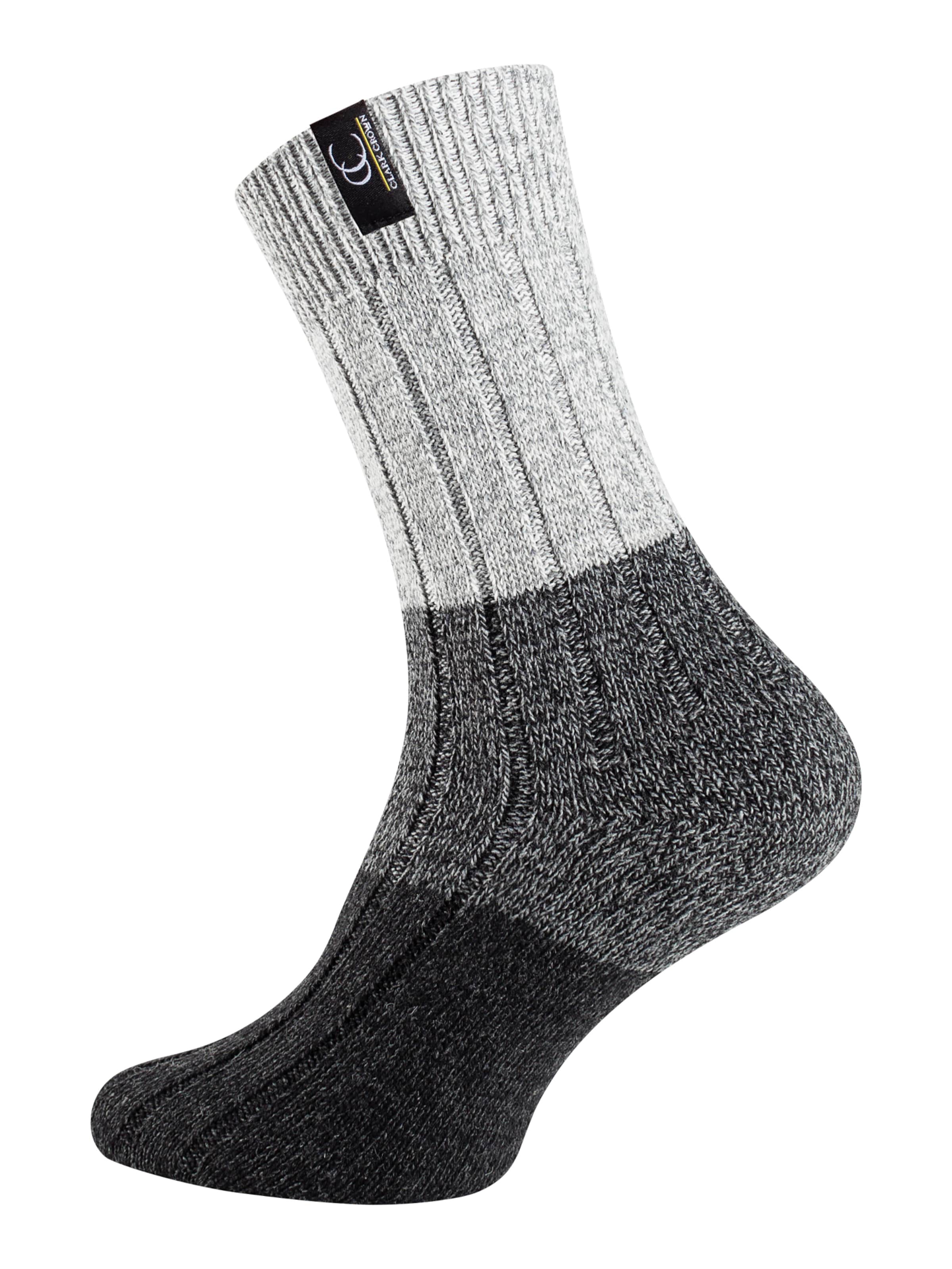 Clark Crown Socken in Grau
