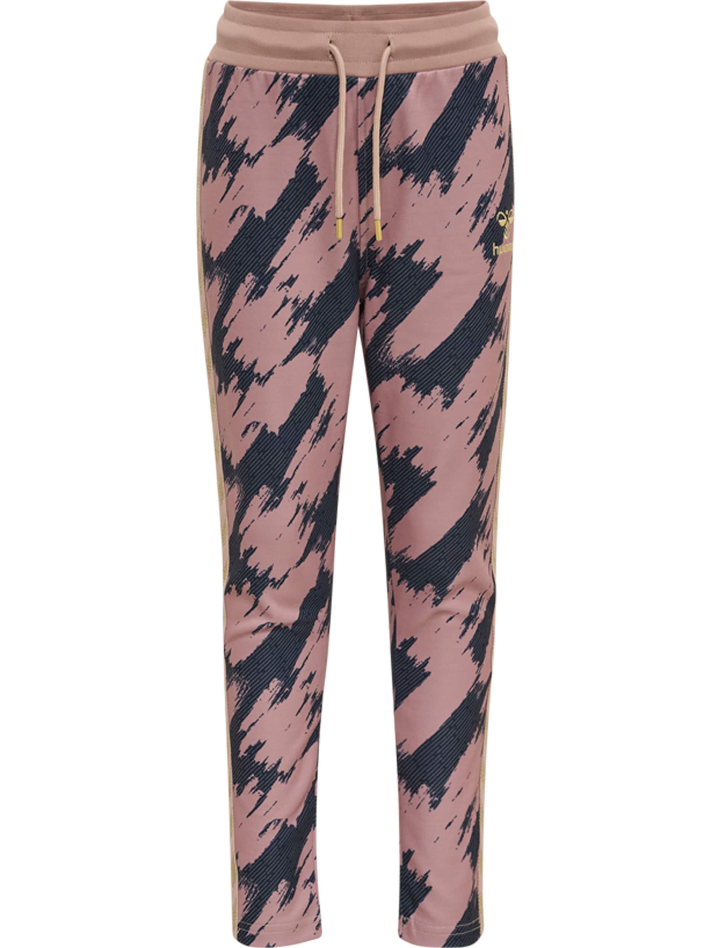 Hummel Regular Trousers in Pink: front
