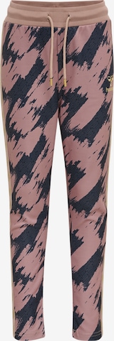 Hummel Regular Pants in Pink: front