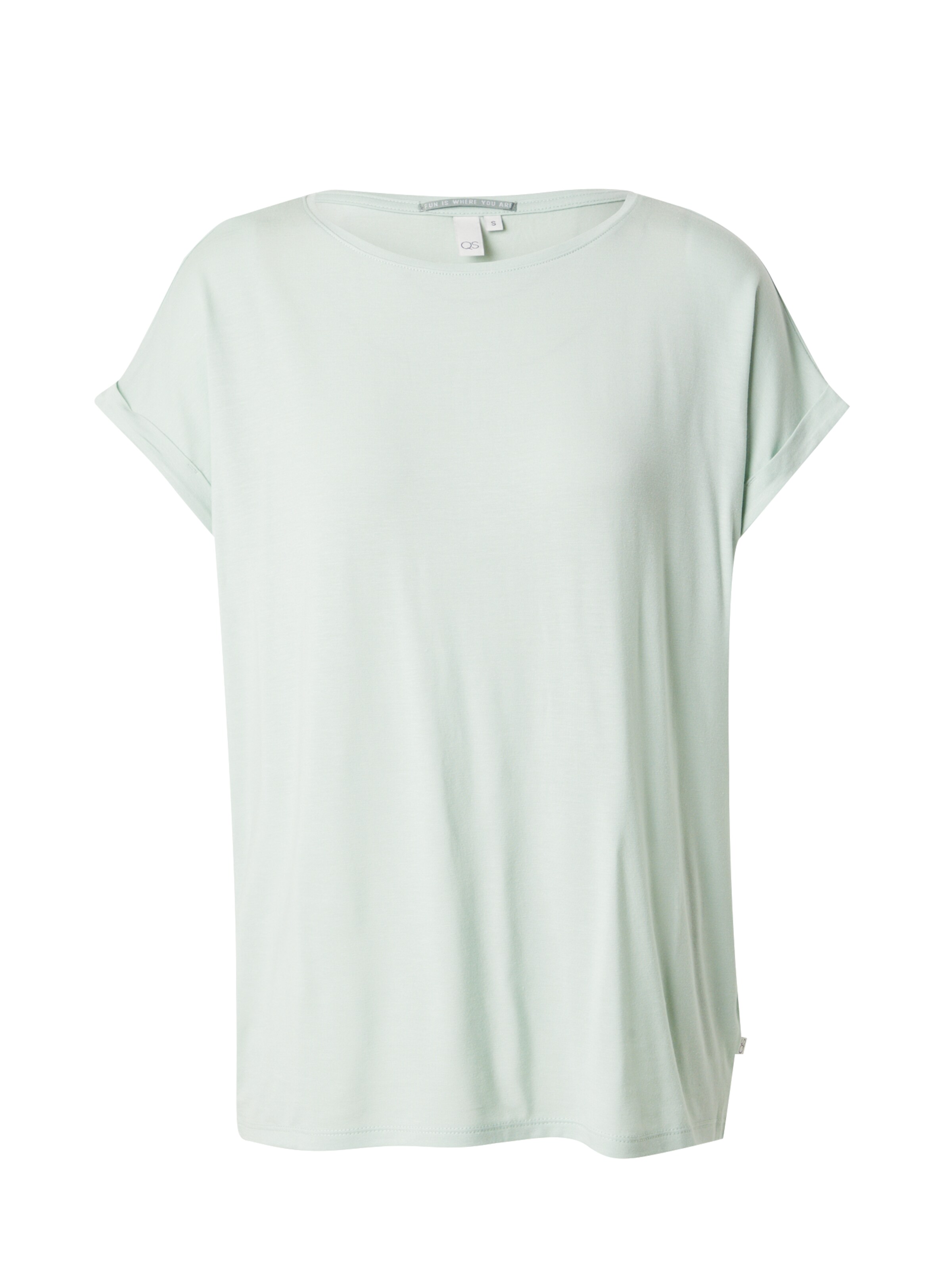 QS Tričko - Zelená: predná strana