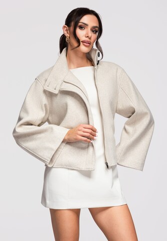 Veste mi-saison 'OW-JANP-0130' Ombre en beige