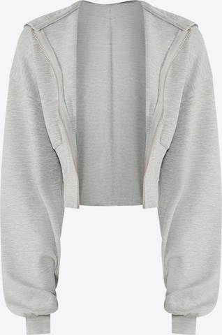 No Matter What Sweat jacket in Grey: front