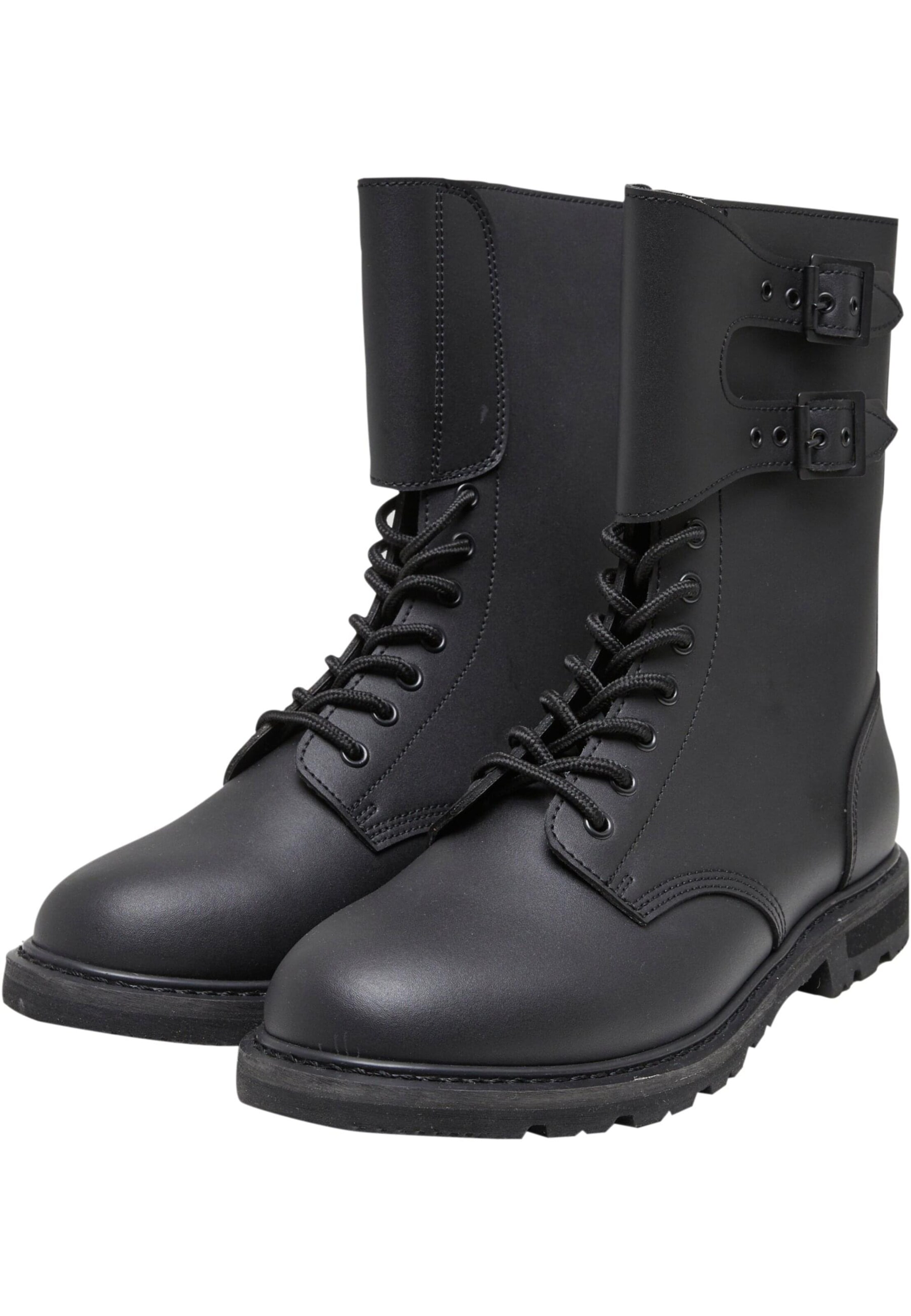 Brandit Šněrovací boty 'French Combat' – černá