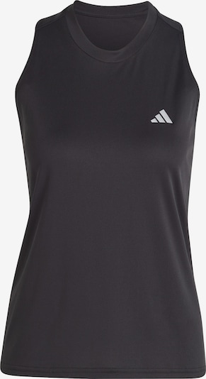 ADIDAS PERFORMANCE Haut de sport 'Run It' en noir / blanc, Vue avec produit