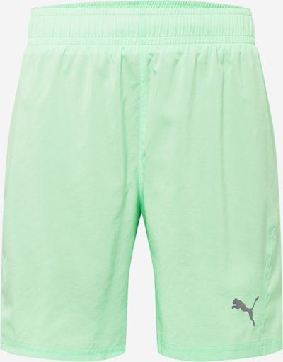 PUMA Shorts 'Favourite' in hellgrün / schwarz, Produktansicht