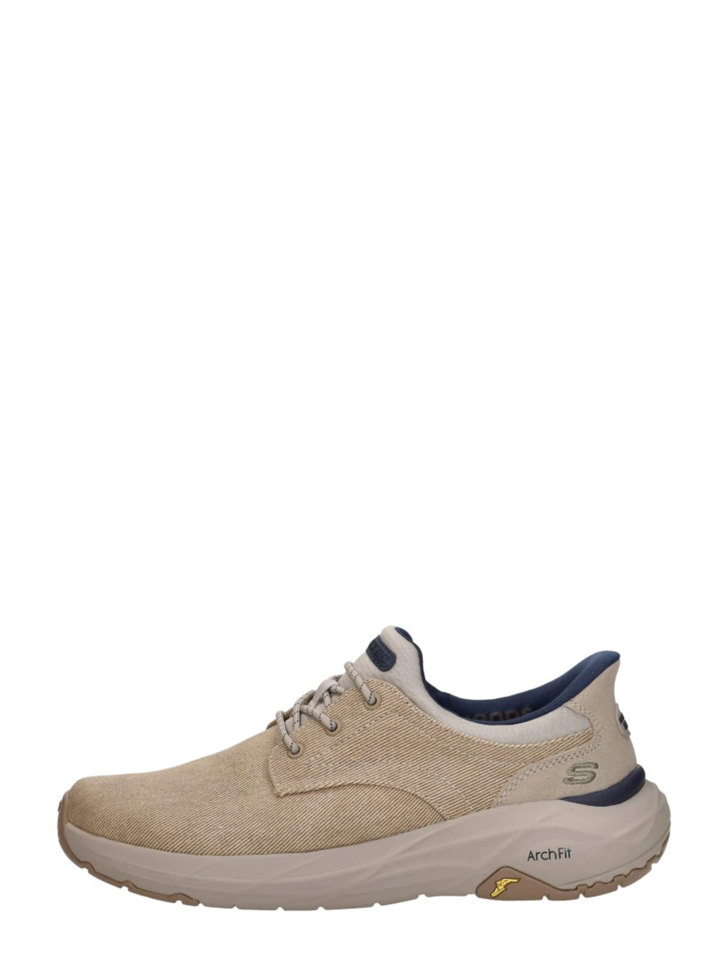 SKECHERS Sportieve veterschoen 'Slip-Ins: Arch Fit Maverick' in Grijs: voorkant