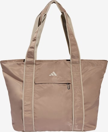 Geantă sport 'Yoga Tote' de la ADIDAS PERFORMANCE pe maro: față