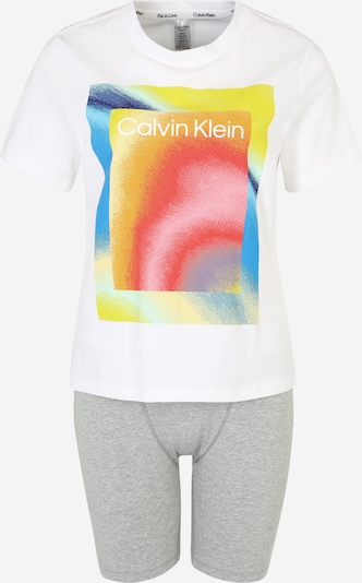 Pižama su šortais 'Pride' iš Calvin Klein Underwear, spalva – mišrios spalvos / balta, Prekių apžvalga