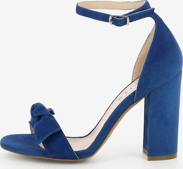 EVITA Sandalen met riem 'EVA' in Blauw: voorkant