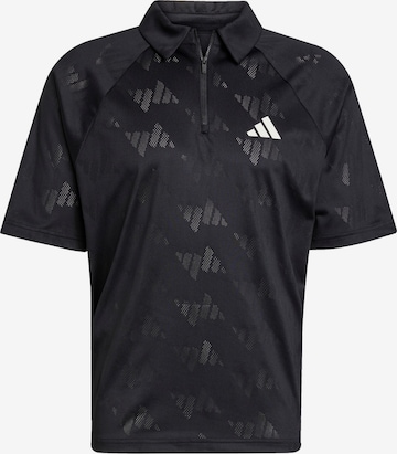 juoda ADIDAS SPORTSWEAR Sportiniai marškinėliai 'STA SEAS': priekis