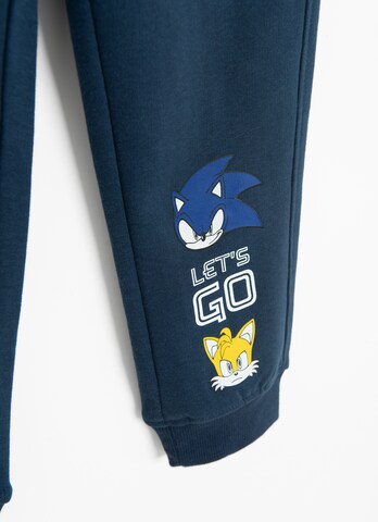 Cool Club Tapered Trousers in Blue