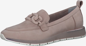 Chaussure basse TAMARIS en beige : devant