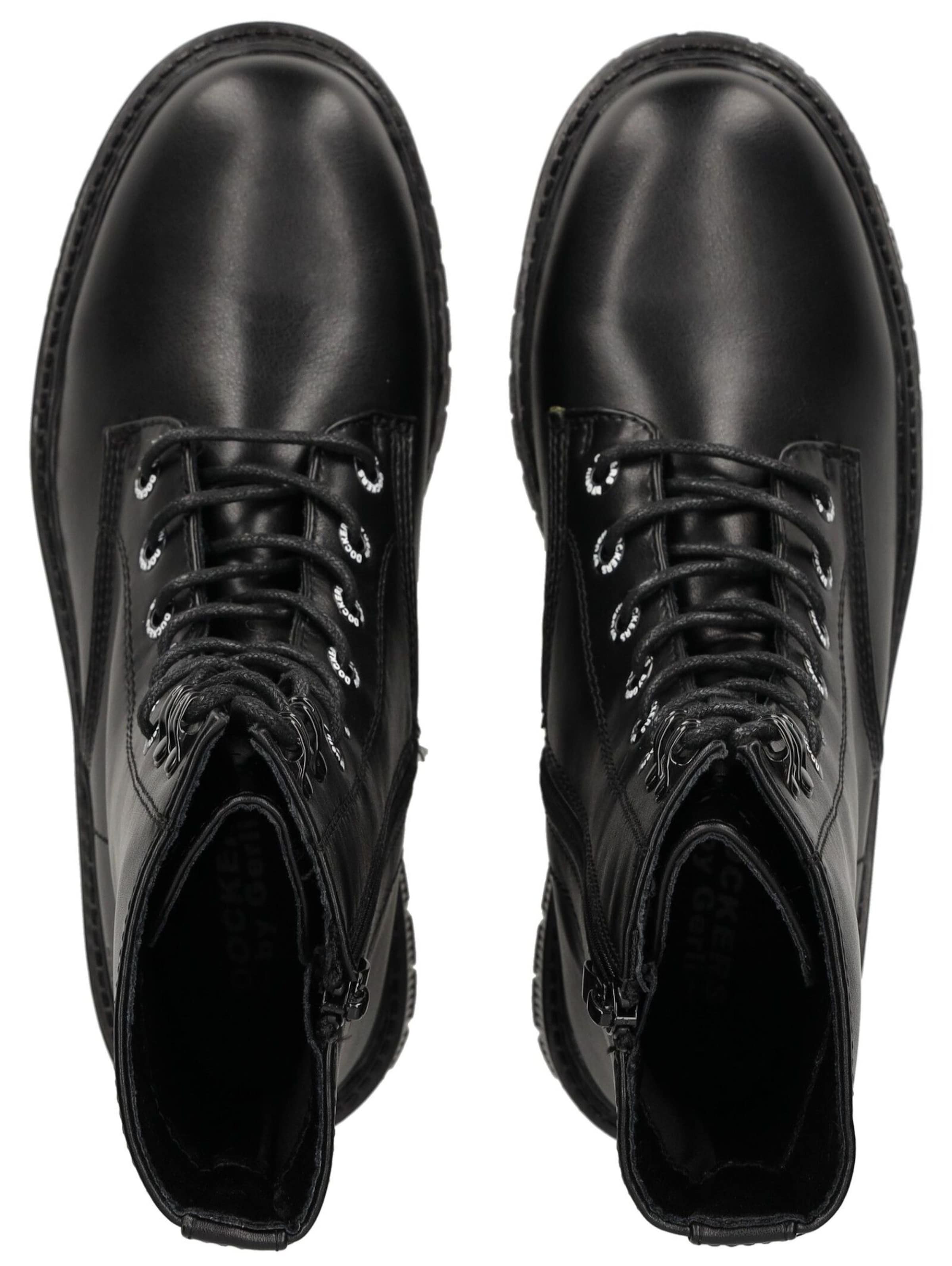 Stivaletto stringato di Dockers by Gerli in nero