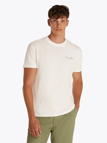 Maglietta 'SAILING' di Tommy Jeans in bianco
