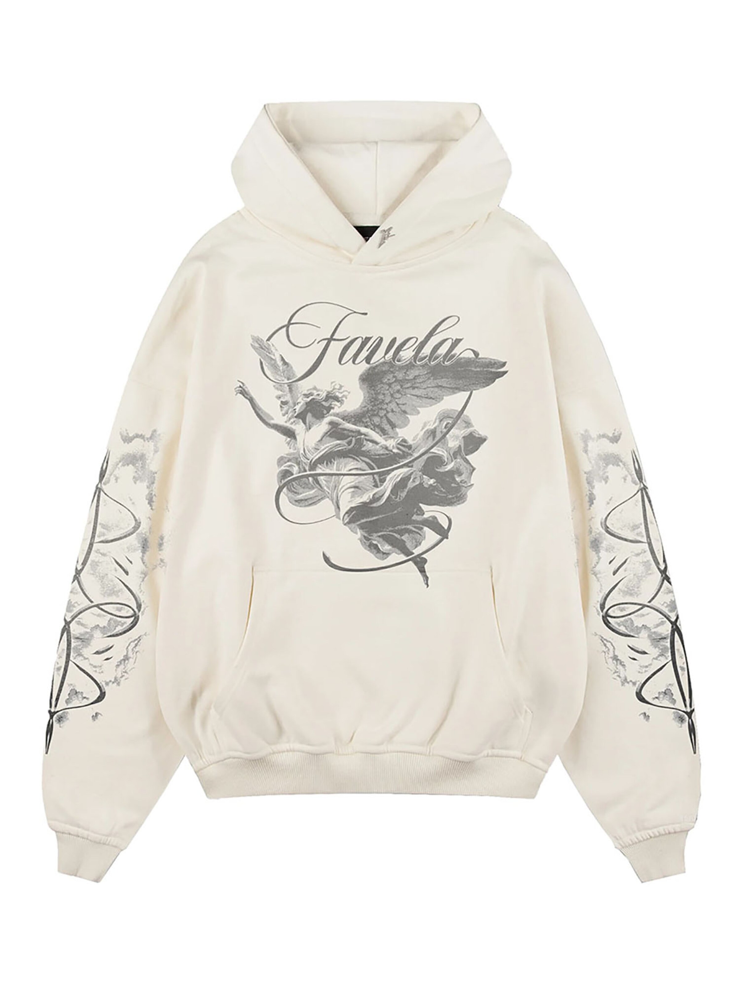FAVELA Sweatshirt 'FAVELA Vanilla' in Beige: front