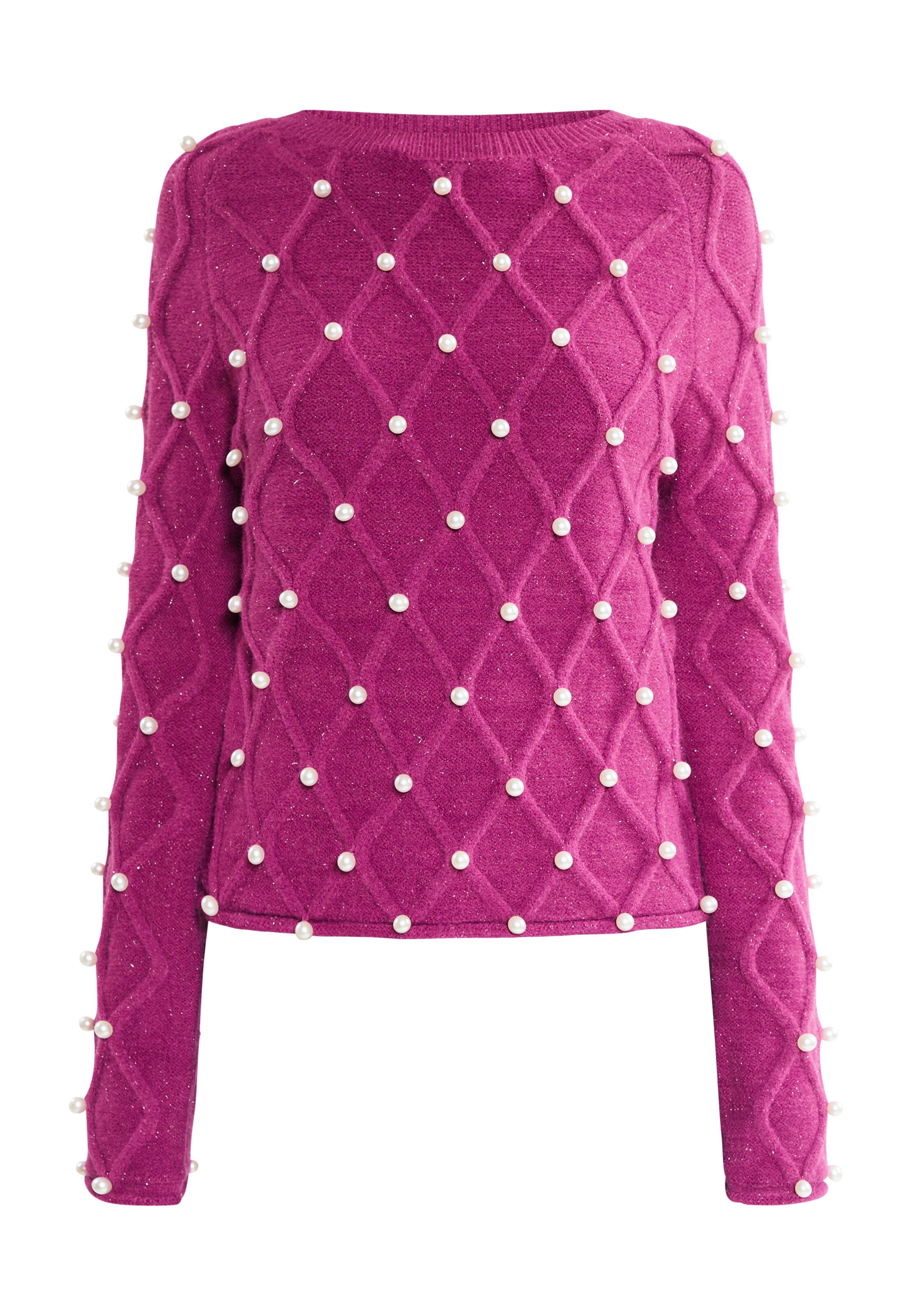 faina Sweater 'Koosh' in Pink: front