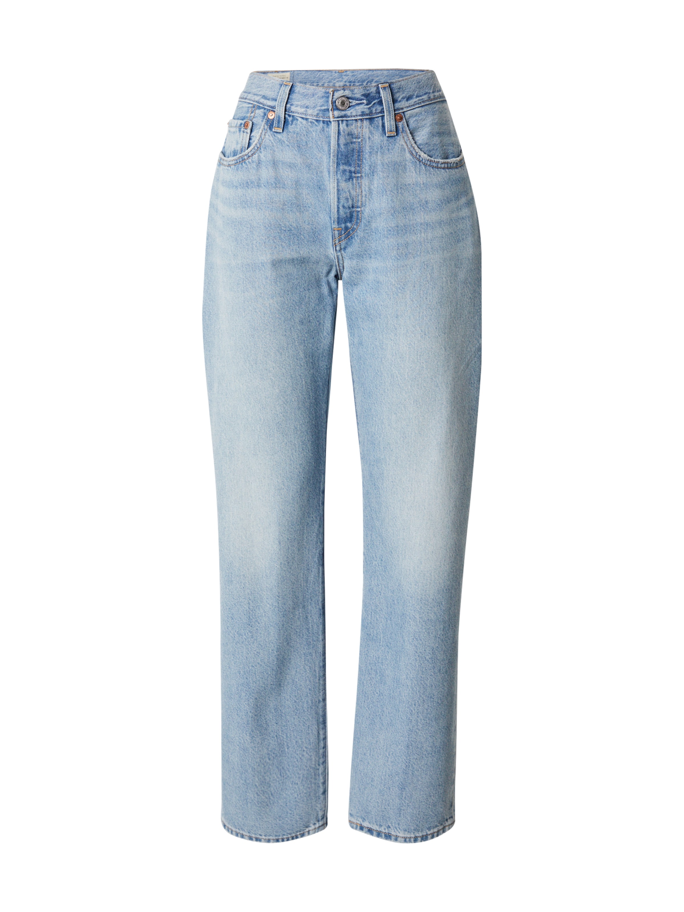 LEVI'S ® Regular Jeans '501® '90s Lightweight' in Blauw: voorkant