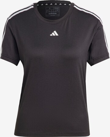 ADIDAS PERFORMANCE - Camiseta funcional en negro: frente