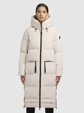 Cappotto invernale 'Aroma' di khujo in beige: frontale