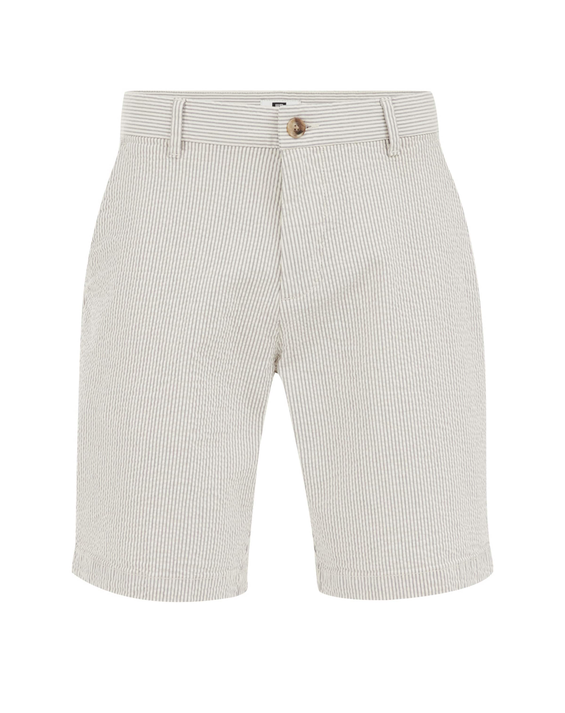 WE Fashion Regular Chino in Grijs: voorkant