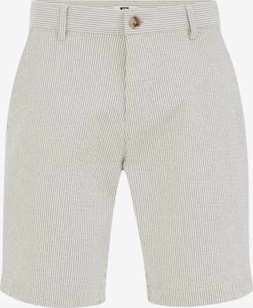 pilka WE Fashion Standartinis „Chino“ stiliaus kelnės: priekis