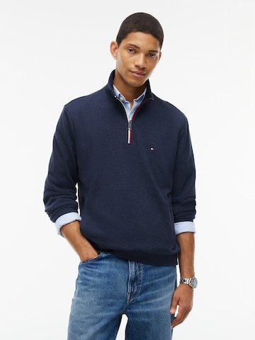 TOMMY HILFIGER Mikina – modrá: přední strana