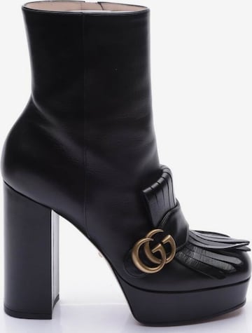 Gucci Stiefeletten 38,5 in Schwarz: predná strana